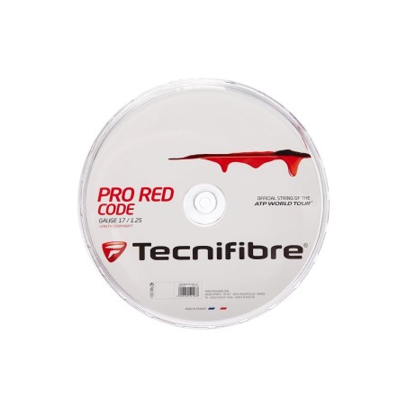 Bobina Cordaje TECNIFIBRE RED Code 1.25(17) 200 mts.