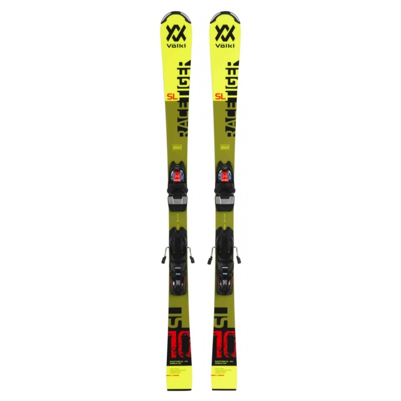 SKI VÖLKL RACETIGER SL JR.YELLOW 7.0 VMOTION JR