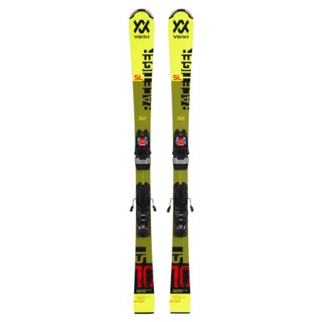 SKI VÖLKL RACETIGER SL JR.YELLOW 7.0 VMOTION JR